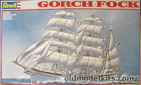 Revell 1/150 Gorch Fock Training Sailing Ship, 5619 plastic model kit